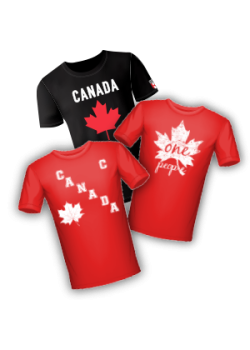 1 Women's Medium-Canada T-Shirt (Misc. Style & Colour)