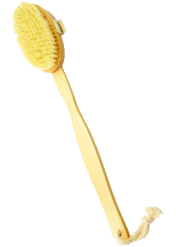 Bath Brush With Sisal Bristles (Oval) - 1 Brush