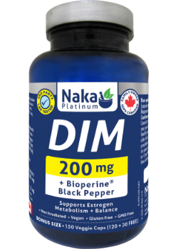 DIM 200mg + Bioperine - 150 V-Caps
