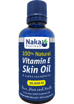 Naka Vitamin E Skin Oil (50 mL)