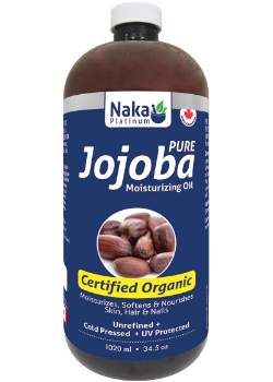 100% Pure Jojoba Moisturizing Oil (Organic) - 1020ml