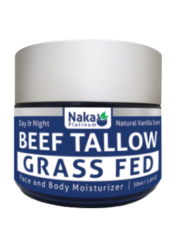 Beef Tallow Face & Body Moisturizer (Vanilla) - 50ml