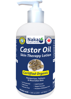 Castor Oil Skin Therapy Lotion (Organic) - 340ml