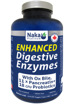 Enhanced Digestive Enzymes With Ox Bile - 210 V-Caps