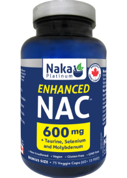 Enhanced NAC 600mg - 75 V-Caps