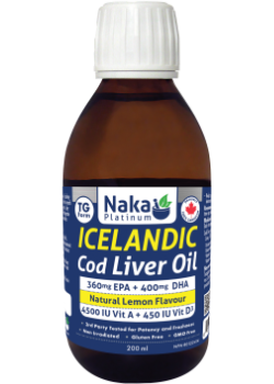 Icelandic Cod Liver Oil (Lemon) - 200ml