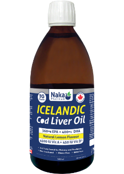 Icelandic Cod Liver Oil (Lemon) - 500ml