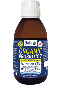 Organic Probiotic 7 (7 Strains / 12 Billion, Unflavoured) - 125ml
