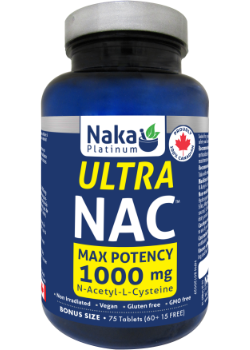 Ultra NAC Max Potency 1,000mg - 75 Tabs