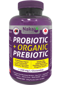 Probiotic + Organic Prebiotic (Natural Berry Flavour) - 300g