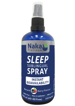 Platinum Sleep Sublingual Spray (Natural Berry) - 60 + 40ml BONUS
