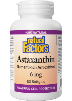 Astaxanthin 6mg - 60 Softgels