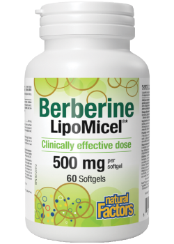 natural factors glutathione lipomicel Natural Factors Berberine LipoMicel 500mg 60Softgel at National Nutrition