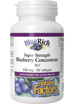 BlueRich Super Strength 500mg - 90 Softgels