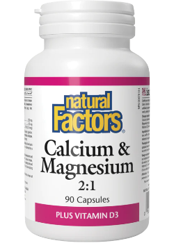 Calcium & Magnesium 2:1 Plus Vitamin D3 - 90 Caps