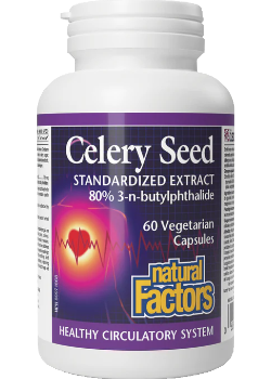 Celery Seed Extract (80% 3nB) - 60 V-Caps