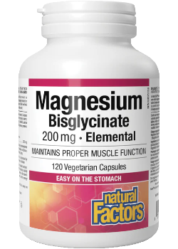 Magnesium Bisglycinate 200mg Elemental - 120 V-Caps