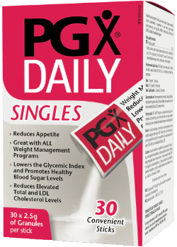 PGX Daily Singles (PGX Fiber Sticks) - 30 x 2.5g