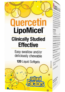 Lipomicel Matrix Quercetin - 120 Liquid Softgels