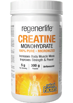 RegenerLife Creatine Monohydrate (Unflavoured) - 300g