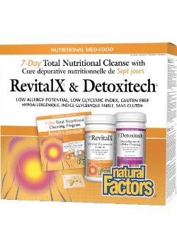 RevitalX & Detoxitech 7-Day Total Nutritional Cleanse - 1 Kit