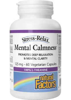 Stress-Relax Mental Calmness 125mg - 60 V-Caps