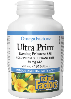 Ultra Prim Evening Primrose Oil 500mg - 180 Softgels