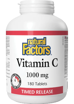 Vitamin C 1,000mg Time Release - 180 Tabs
