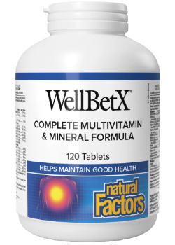 WellBetX Complete Diabetic Multivitamin Mineral - 120 Tabs