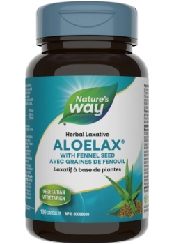 Buy Nature's Way Aloelax Herbal Laxative 100CAPS at NN