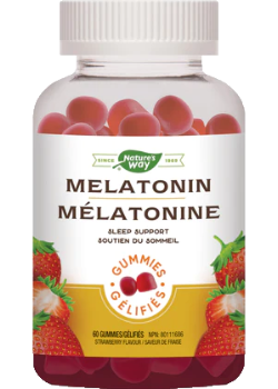 Melatonin Gummies (Strawberry) - 60 Gummies- Nature's Way