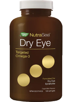Nutra Sea Dry Eye Targeted Omega-3 (Mint) - 120 Softgels