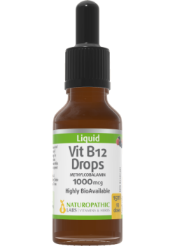 B-12 Methylcobalamin Liquid 1000mcg (Berry Flavour) - 15ml