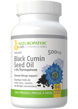 Black Cumin Seed Oil 500mg - 60 Softgels