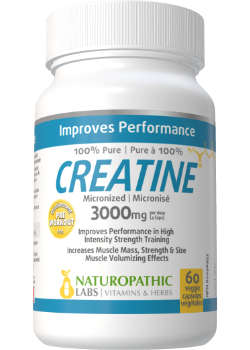 Creatine 3000mg (Micronized) - 60 V-Caps