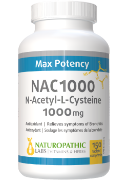 NAC (N-Acetyl-Cysteine) 1,000mg - 150 Tabs 