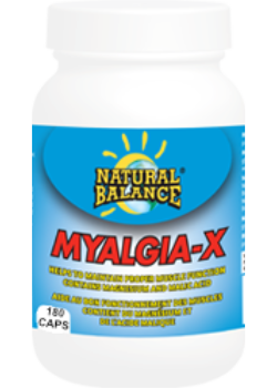 Myalgia-X - 180 Caps - Natural Balance Myalgia-X - 180 Caps - Natural Balance