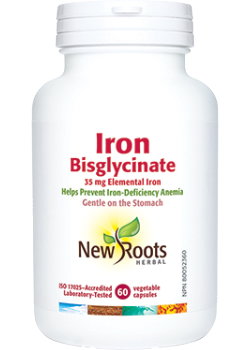 Iron Bisglycinate 35mg - 60 V-caps
