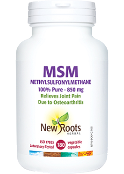 MSM (Methylsulfonylmethane) 850mg - 180 V-Caps