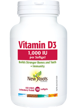 Vitamin D3 1,000iu - 180 Softgels