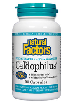 Cal'dophilus Super Strength - 90 Caps - Natural Factors