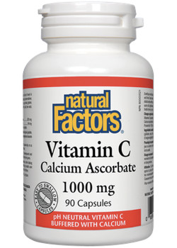 Vitamin C Calcium Ascorbate 1,000mg - 90 Caps