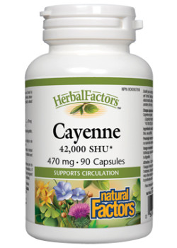 Cayenne 42,000 SHU 470mg - 90 Caps