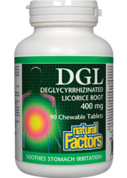 DGL (Deglycyrrhizinated Licorice Root) - 90 Chew Tabs