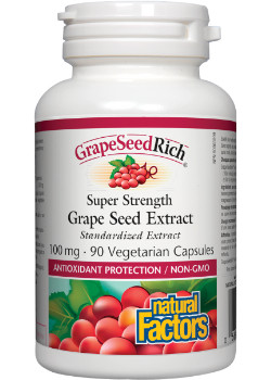 GrapeSeedRich Super Strength 100mg - 90 Caps