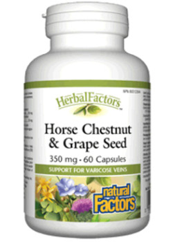 Horse Chestnut & Grape Seed Extract - 60 Caps