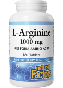 L-Arginine 1,000mg - 180 Tabs