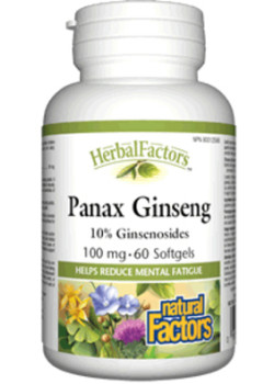 Panax Ginseng 100mg - 60 Softgels