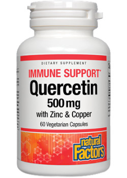 Quercetin 500mg With Zinc & Copper - 60 Caps