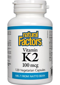 Vitamin K2 100mcg (Mk-7) - 120 V-Caps